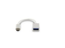 LMP USB 3.0 Adapter USB-C - USB-A 15 cm Verlängerung Silber