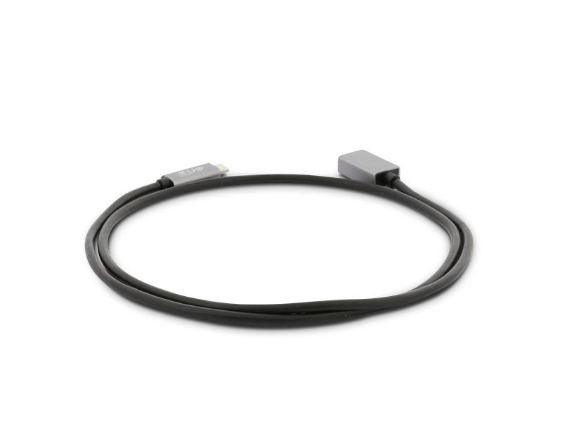 LMP USB 3.1 Adapter USB-C - USB-C 1 m Verlängerung Spacegrau
