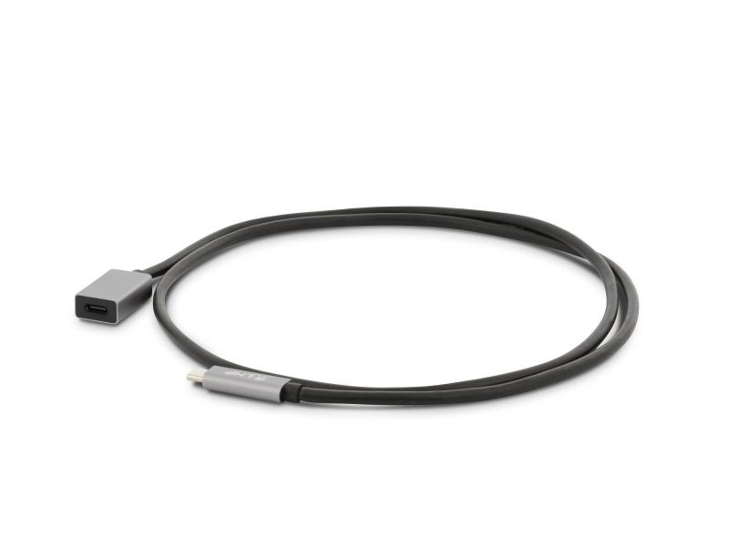 LMP USB 3.1 Adapter USB-C - USB-C 1 m Verlängerung Spacegrau