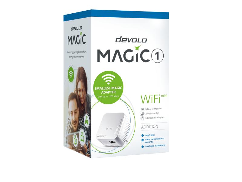 devolo Powerline Magic 1 WIFI mini Erweiterungsadapter
