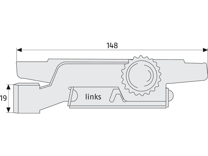 Abus Rollladensicherung RS97 Silber