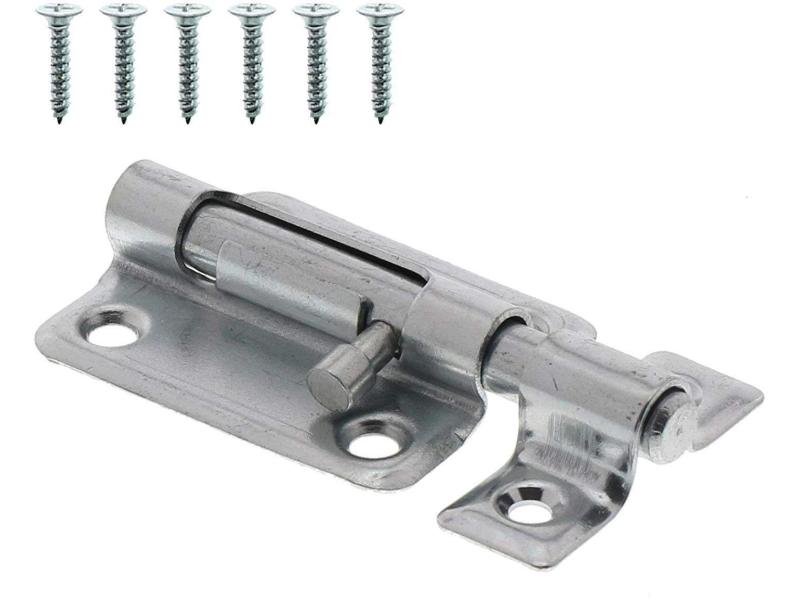 Burgwächter Grendel-Riegel GR 70 Silber