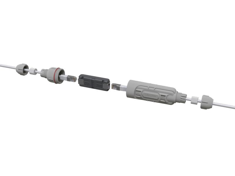 MikroTik Wetterfestes Aussengehäuse GPeR-IP67-Case für GPeR