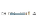 Delock Konsolenkabel USB-C - RJ45 RS-232, Cisco kompatibel, 5m