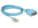 Delock Konsolenkabel RS-232 DB9 - RJ-45 Cisco kompatibel 1m