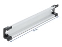 Delock Hutschiene  35 x 15 mm, 25 cm aus Aluminium