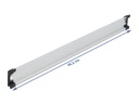 Delock Hutschiene  35 x 7,5 mm, 19 aus Aluminium