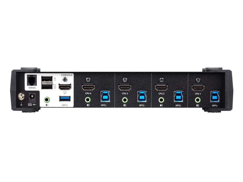 Aten KVM Switch CS1824 4-Port USB 3.0 4K HDMI