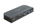 Delock KVM Switch 2 Port Displayport 1.4 mit USB3.0 &amp; Audio 8k 30Hz