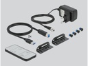 Delock KVM Switch 2 Port HDMI mit USB 3.0 und Audio 4k 60Hz
