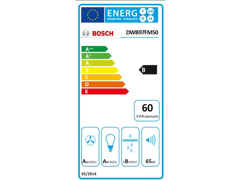 Bosch Wandhaube DWB97FM50 4 × Stufen
