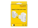 Delock USB-Wandladegerät Apple Adapter 4x USB, PD &amp; QC 3.0