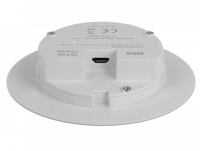 Delock Wireless Charger 65918  für Tischeinbau