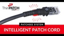 Patchsee Patchkabel ThinPATCH Cat 6A, U/FTP, 0.6 m, Schwarz 10 Stück