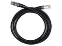Patchsee Patchkabel ThinPATCH Cat 6A, U/UTP, 0.9 m, Schwarz 10 Stück