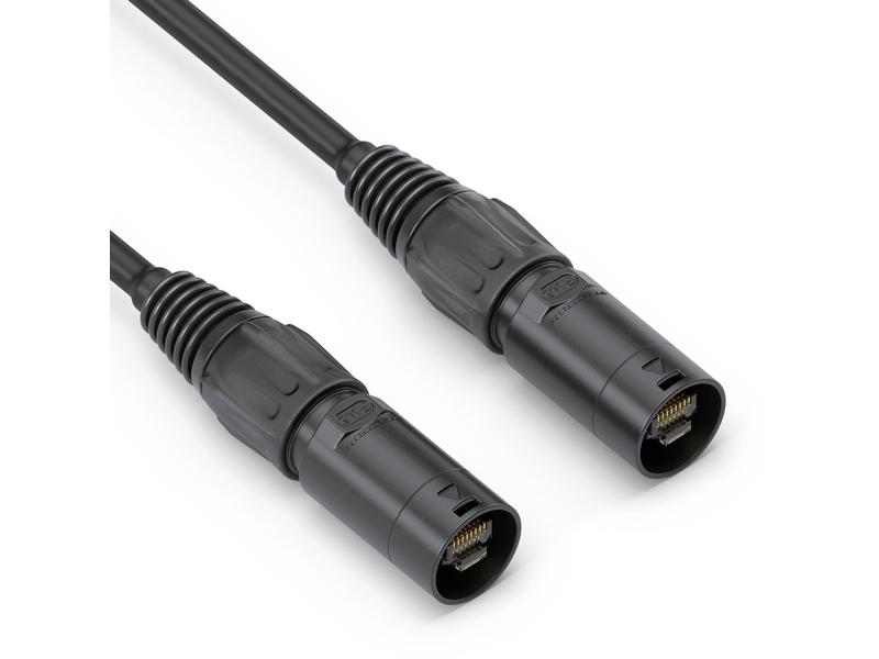 PureLink Patchkabel IQ-CAT6A-NR1000 Cat 6A, S/FTP, 100 m, Schwarz