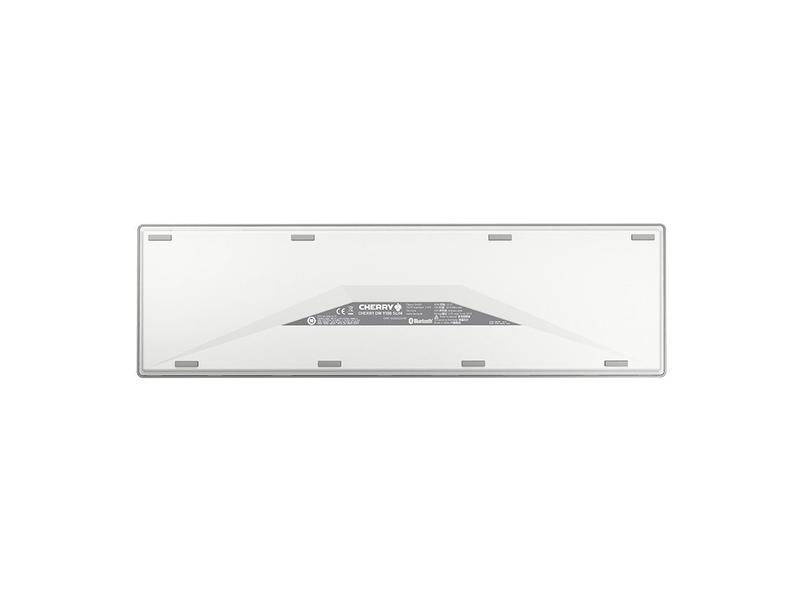 Cherry Tastatur-Maus-Set DW 9100 Slim Weiss / Silber