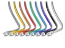 SLIM Slimpatchkabel  Cat 6, STP, 0.1 m, Gelb