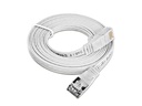 SLIM Slimpatchkabel  Cat 6, STP, 0.1 m, Weiss