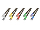 SLIM Slimpatchkabel  Cat 6, STP, 0.5 m, Gelb