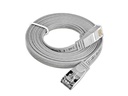 SLIM Slimpatchkabel  Cat 6, STP, 1 m, Grau