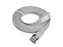 SLIM Slimpatchkabel  Cat 6, STP, 15 m, Grau