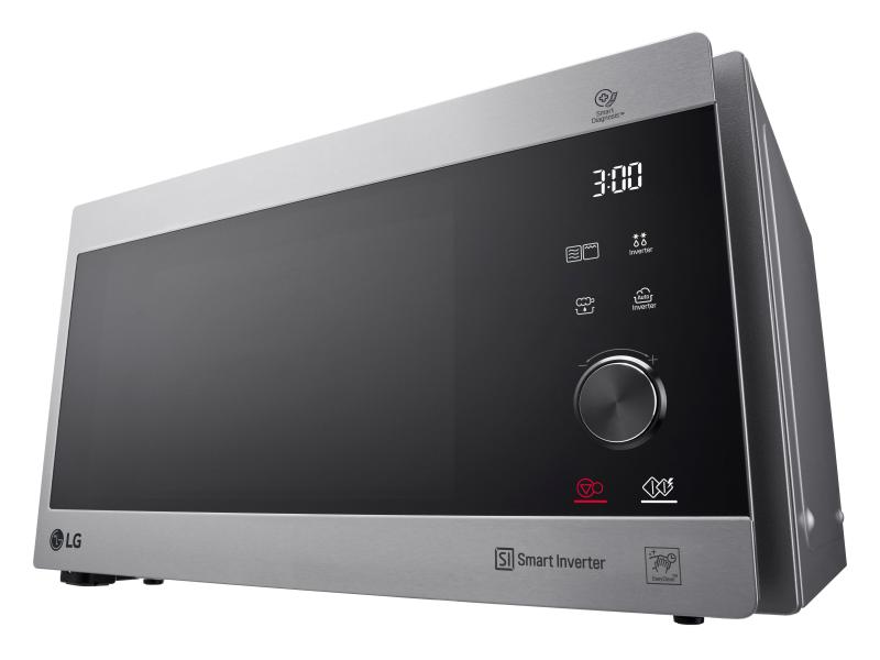 LG Mikrowelle NeoChef MH6565CPS Silber