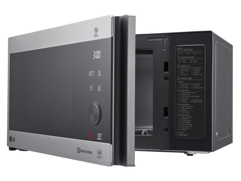 LG Mikrowelle NeoChef MH6565CPS Silber