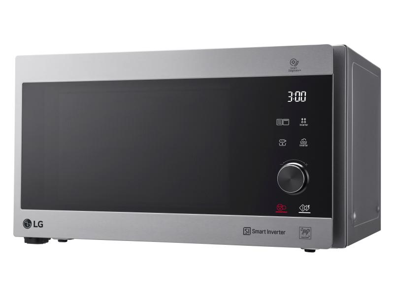 LG Mikrowelle NeoChef MH6565CPS Silber