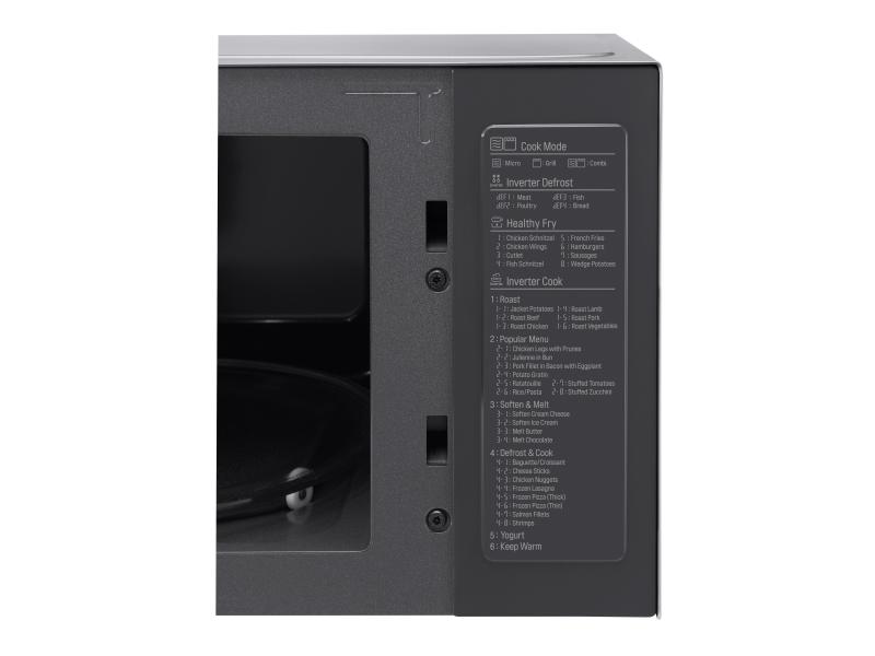 LG Mikrowelle NeoChef MH6565CPS Silber
