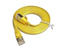 SLIM Slimpatchkabel  Cat 6, STP, 3 m, Gelb