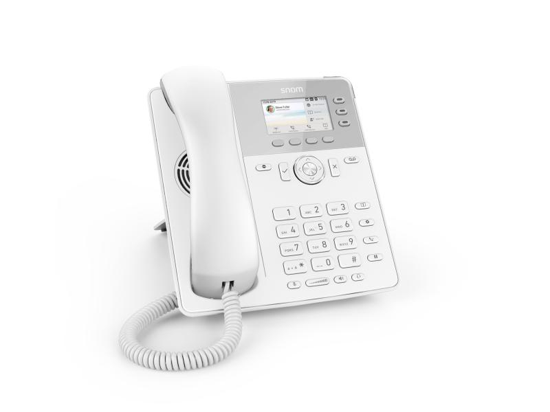 snom Tischtelefon D717 Weiss