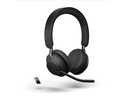 Jabra Headset Evolve2 65 Duo UC Schwarz, USB-A, Ladestation
