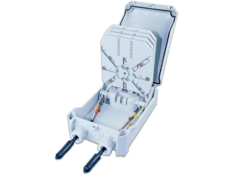 Lightwin Spleissbox LSB 0 IP55 Wandbox Mini, mit Kassette, für 48 Fasern