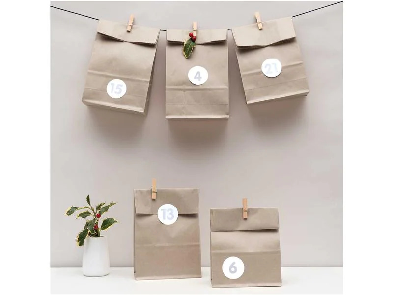 Rico Design Adventskalender Set Grau