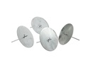Creativ Company Adventskerzen Halter Ø 7 cm 4 Stück, Silber