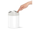 Simplehuman Abfalleimer 1.5 l, Weiss