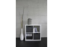 Holz Zollhaus Aufbewahrungskiste Vintage Shabby 33 x 38 cm, Schwarz