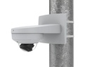 Axis Anschlussbox TP3701  J-Box und Pole Adapter Weiss