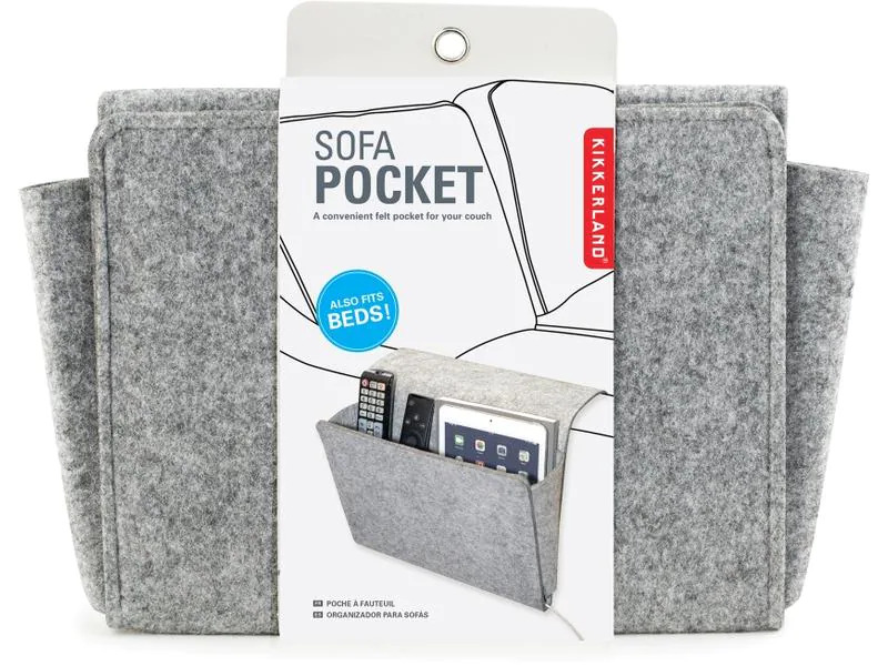 Kikkerland Aufbewahrungsbox für das Sofa aus Filz