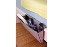 Kikkerland Aufbewahrungstasche Bedside Caddy Grau