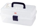 Prym Aufbewahrungsbox Nähkasten, Transparent
