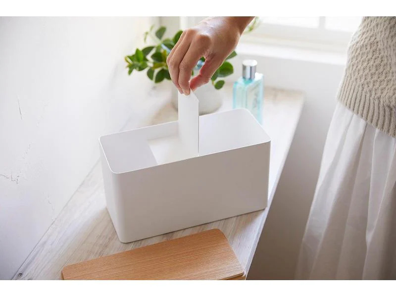 Yamazaki Aufbewahrungsbox Rin Weiss