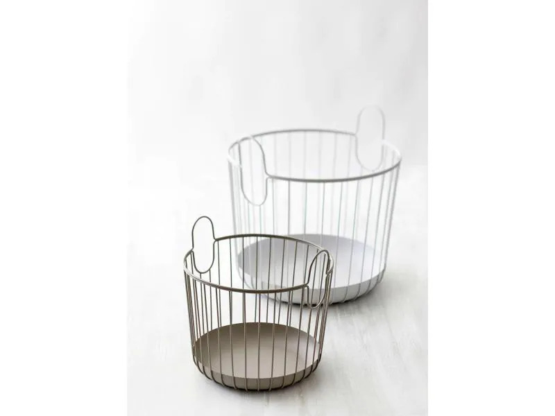 Zone Denmark Aufbewahrungskorb INU Ø 30 cm Taupe