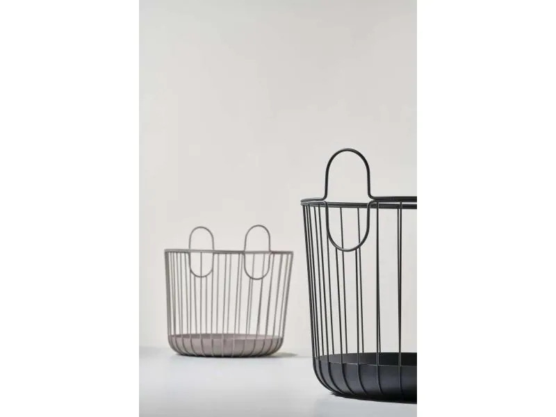 Zone Denmark Aufbewahrungskorb INU Ø 30 cm Taupe