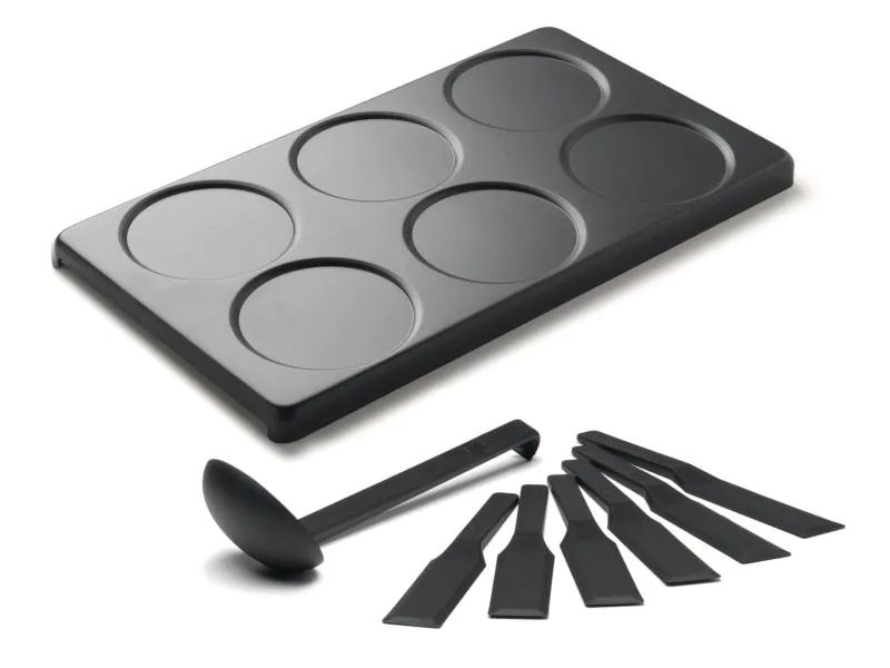 Stöckli Crêpeplatte zu Gerät for8 und Pizzamax 8