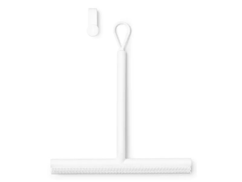 Brabantia Duschabzieher mit Haken 24 cm, Weiss