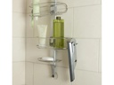 Simplehuman Duschabzieher BT1071 Edelstahl faltbar