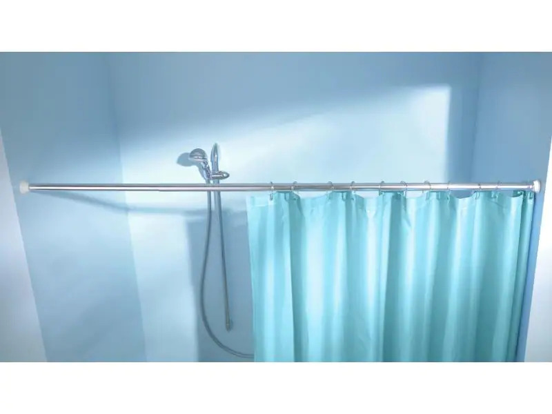Kleine Wolke Duschvorhangstange 125-220 cm  x , Aluminium