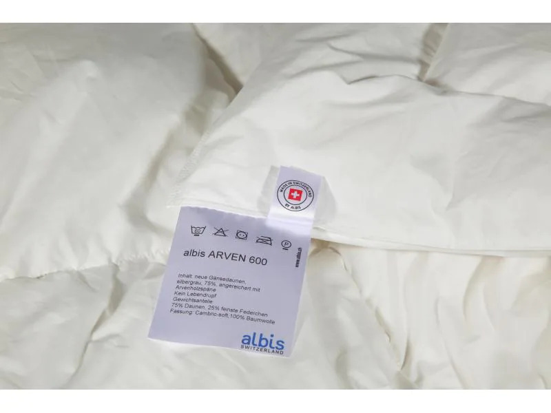 Albis Albis Line 200 leichtes Daunenduvet 160 x 210 cm